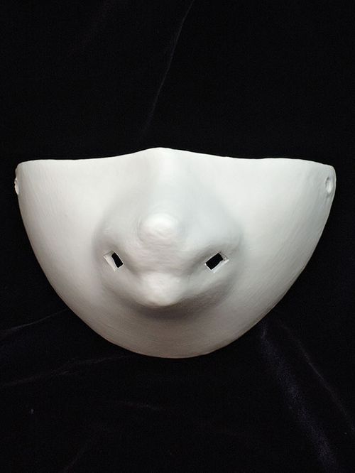 狐面堂】絵付け用 白塗り狐口面 | Village Vanguard Online Store
