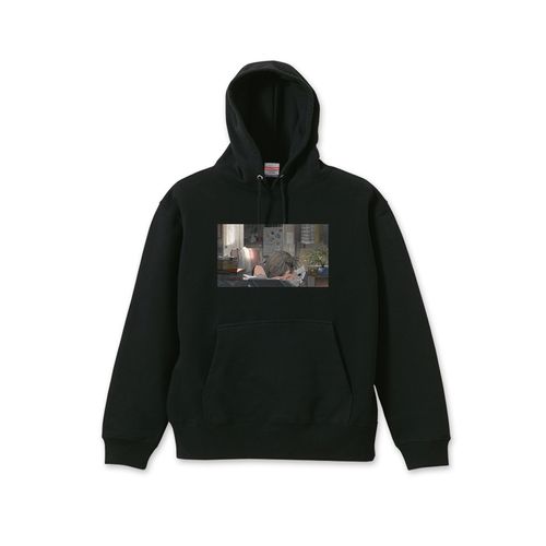 うた坊】パーカー 『夏、完徹した人』（ブラック）L | - Buyee