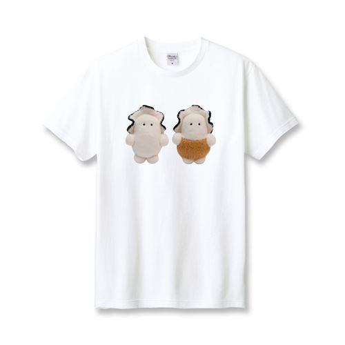 求心フレンズ】牡蠣のぬいぐるみTシャツ（XLサイズ） | - Online