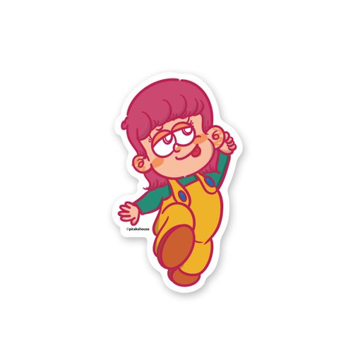 Pirako】ステッカー～Sticker Pink Pirako | Village Vanguard Online Store - Buyee,  an Online Proxy Shopping Service | Shop at Village Vanguard Online Store