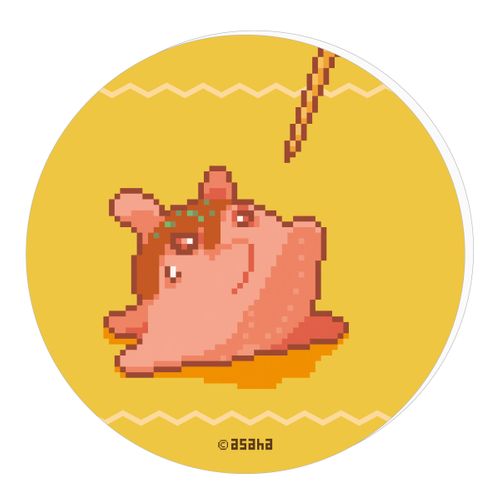 た*か様 まじヤバ 超ヤバシティ コースター シャオロン asaha】珪藻土コースター メンダコ焼きちゃん | Village
