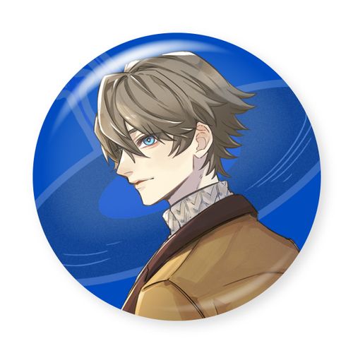 すぎうらきりと×シェリム】缶バッジ 祐川英輔 等身 | Village Vanguard