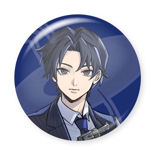 すぎうらきりと×シェリム】缶バッジ 金子イルカ 等身 | - Buyee