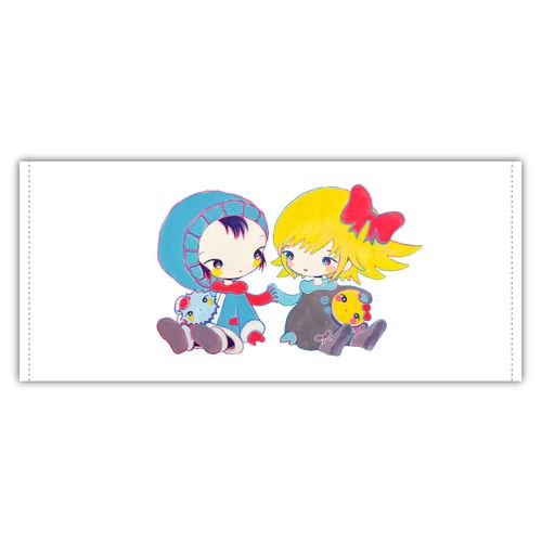 きくお×黄菊しーく】フェイスタオル | ヴィレッジヴァンガード 