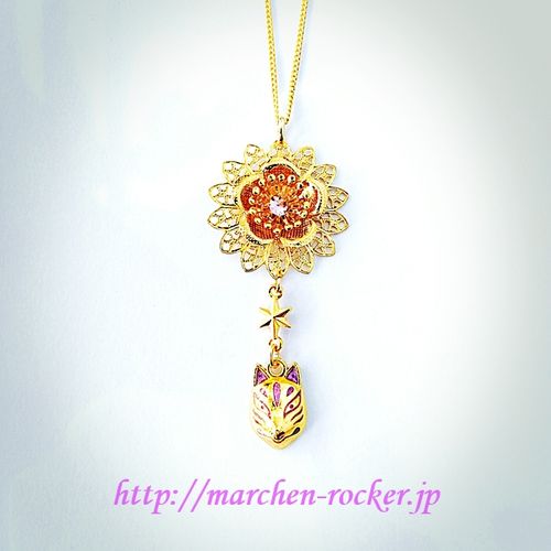 KyurriA】☆花狐の秘め事☆和風ネックレス | ヴィレッジヴァン