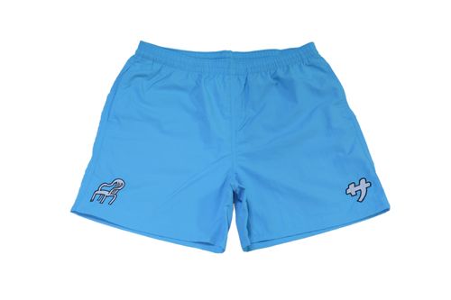 サ道】サウナパンツ 水色 S/M | ヴィレッジヴァンガード