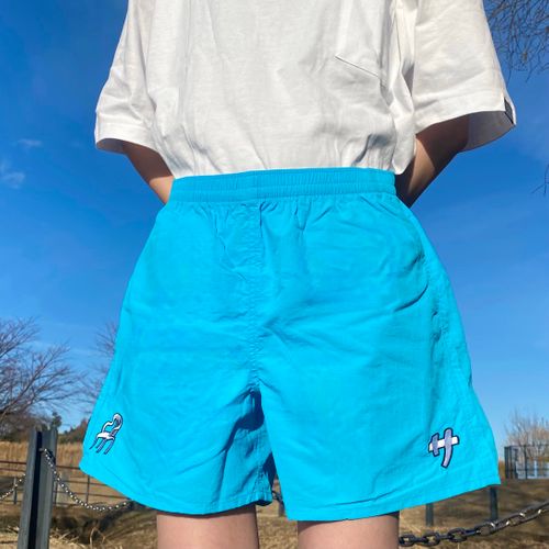 サ道】サウナパンツ 水色 L/XL | Village Vanguard Online Store