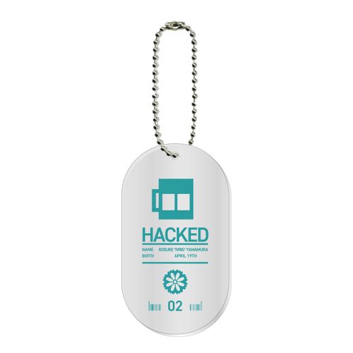 MINDHACK】ドッグタグ型アクリルキーホルダー イーヴリッグ
