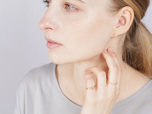 Pink spinel round pinky ring | - Buyee日本代购服务| 在Hariqua