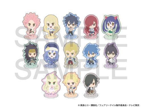 フェアリーテイル　アクリルスタンド MICARD 購入特典 TVアニメ『FAIRY TAIL』ふわぽにシリーズ アクリルスタンド