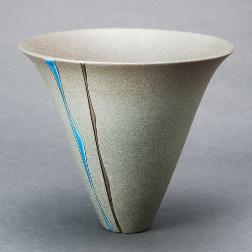清水焼1652鉄砂 | Ikenobo Flower Shop -KARAKU- - Buyee, an Online