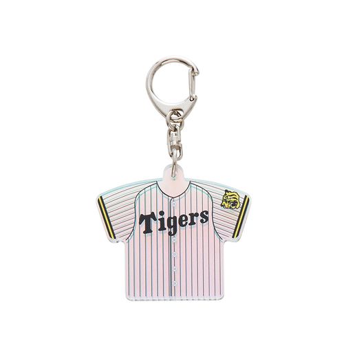 阪神タイガース　アクリルミラーキーホルダー 球団創設90周年記念 ゴールドミラーアクリルキーホルダー - 阪神