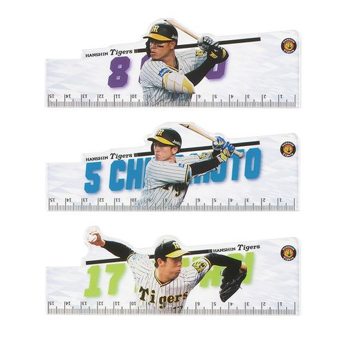 選手ダイカット定規（全10種）65湯浅 | Hanshin Tigers Online Shop