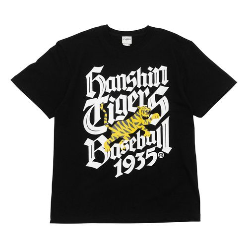 ゴシックタイガーロゴTシャツカナリアイエローXXL | 阪神