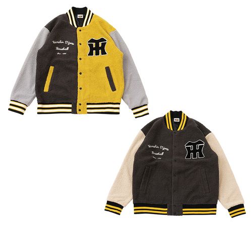 TigersボアスタジャングレーXL | Hanshin Tigers Online Shop - Buyee