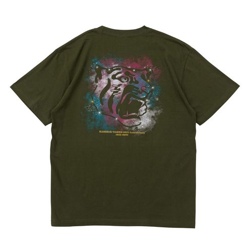 90周年ギャラクシータイガーロゴTシャツシティグリーンM