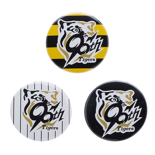 90周年缶バッジ白 | 阪神タイガース公式オンラインショップ - Buyee