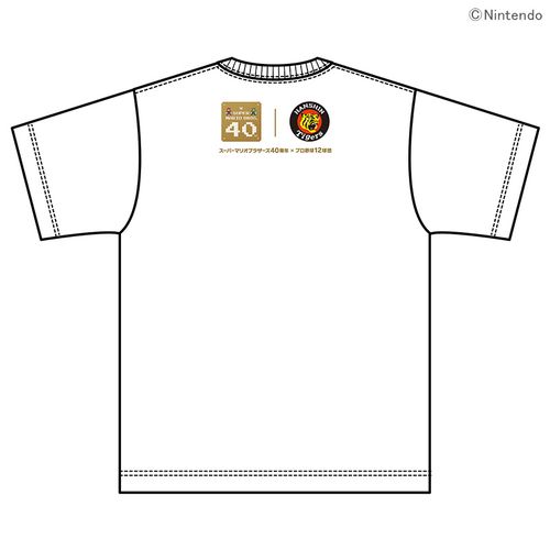 スーパーマリオブラザーズ40周年×プロ野球12球団】TシャツS | Hanshin